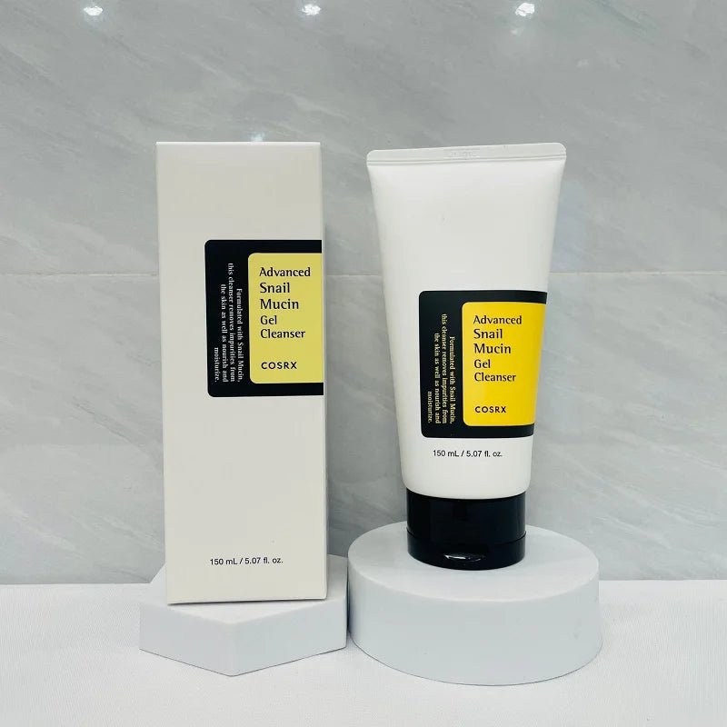 COSRX Snail 96 Serum Essence Four - Piece Set of Original Liquid Hydrating and Moisturizing 100ml - Shiny Leaf