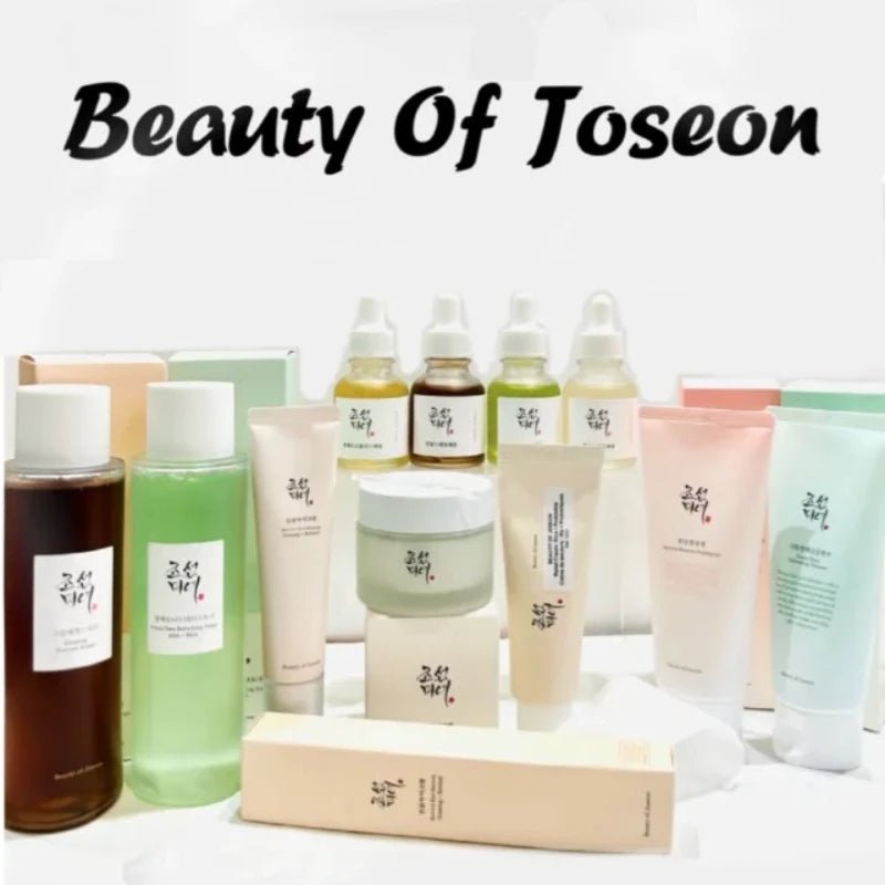 Korean Brand Refreshing Toner Moisturizing Face Cream Eye Cream Skin Essence Oil Rice Probiotic Skincare Set Sunblock Sunscreen - Shiny Leaf